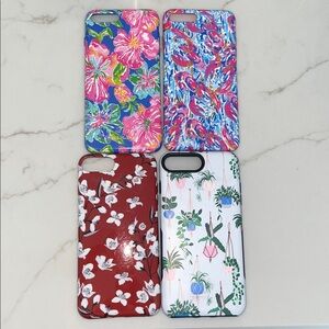 Lot of iPhone 8+ Floral and Abstract iPhone Cases